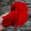 Whiting Exclusive WET Fly Hen Cape in Intense Red